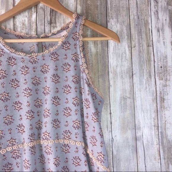 LC Lauren Conrad Sleeveless High Low Long Swing Tank - Picture 2 of 6